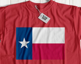 Texas Flag t shirt | Texas Flag shirt | Texas vlag top | Texas vlag t shirts | Staat Texas tshirt | unisex Texas tshirt | Texas cadeau idee