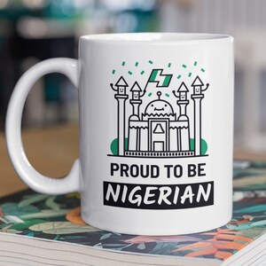 Orgoglioso di essere tazza nigeriana 11oz 330ml Lagos idee regalo