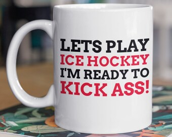 Funny Ice Hockey Mug 11oz 330ml