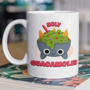Funny Holy Guacamole Mug 11oz 330ml Avocado Gift Ideas