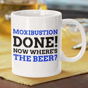 Funny Moxibustion Mug 11oz 330ml TCM Gift Ideas | Traditional Chinese Medicine Mugs | Mugwort Leaves Gift