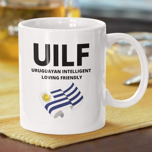 Funny Uruguayan mug 330ml 11oz | Fun Uruguay Mugs for Dad Boyfriend Husband | Uruguayan Wife Mother Girlfriend Co worker Coffee mugs