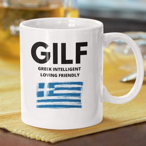 Funny Greece mug 330ml 11oz | Fun Greek Mugs for Dad Boyfriend Husband | Greek Wife Mother Girlfriend Co worker Coffee mugs