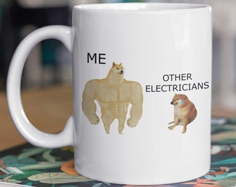 Funny Electrician Mug 11oz 330ml Electrical Engineer Gifts