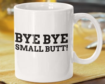 Funny Brazilian Butt Lift Mug 11oz 330ml Gluteal Augmentation Mugs | Bum Enlargement Gift Ideas
