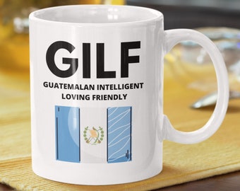 Lustige Guatemala Tasse 330ml 11oz | Lustige Guatemala Tassen für Papa Freund Ehemann | Guatemaltekische Frau Mutter Freundin Arbeitskollegin Kaffeebecher