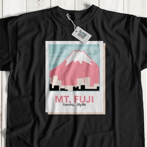 Unisex Mount Fuji T-shirt | Mt Fuji gift ideas | Japanese travellers gift