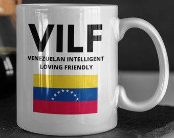 Divertente tazza venezuelana 330ml 11oz / Tazze divertenti del Venezuela per papà Fidanzato Marito / Moglie venezuelana Madre Fidanzata Collega Tazze da caffè