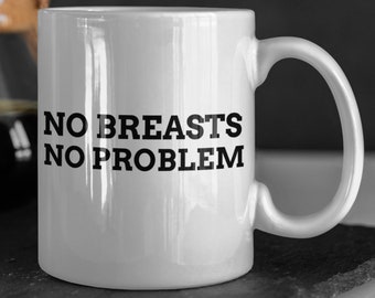 おもしろい乳がんマグカップ 11 オンス 330 ml | 乳房切除マグカップ | 回復、早く良くなりますように乳がん手術のギフトアイデア
