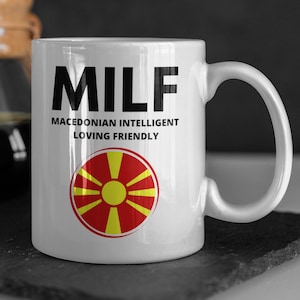 Funny Macedonia mug 330ml 11oz | Fun Macedonian Mugs for Dad Boyfriend Husband | Macedonian Wife Mother Girlfriend Co worker Coffee mugs