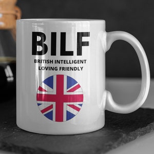 Funny Britaish mug 330ml 11oz | Fun Britain Mugs for Dad Boyfriend Husband | British Wife Mother Girlfriend Co worker Coffee mugs