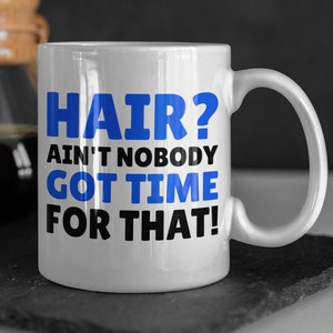 Funny Bald Mug 11oz 330ml Gifts For Balding Boyfriend Mugs & Alopecia Gift