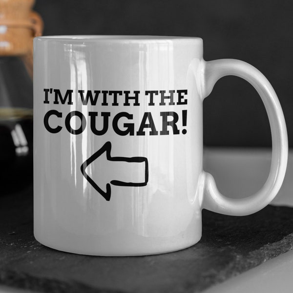 Woman Cougar Mug Etsy