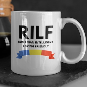 Funny Romania mug 330ml 11oz | Romanian gift ideas | Romania Dad Boyfriend Husband Mugs | Romanian Wife Mother Girlfriend Co worker