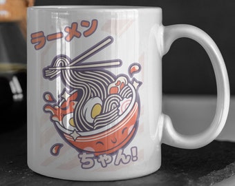 Ramen Noodles Mug 11oz 330ml Cute Japanese Food Dish Gift Ideas