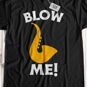 Unisex Funny Saxophone T-Shirt | Jazz Player Gift Ideas & Brass Instrument Shirts