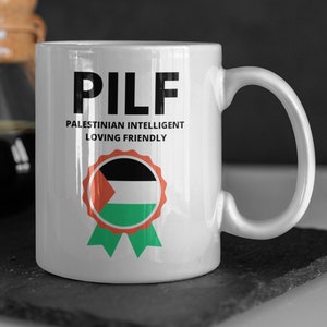 Funny Palestine mug 330ml 11oz | Palestinian gift ideas | Palestine Dad Boyfriend Husband Wife Mother Girlfriend Co worker Mugs