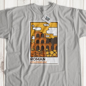 Unisex The Colosseum T-shirt | Rome Gift Ideas | Iconic Italian Shirt | The Roman Colosseum Gifts