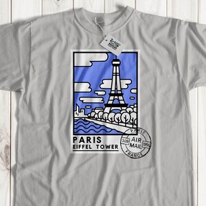 Unisex Eiffel Tower Paris Shirt Eiffel Tower Tee | France Eiffel T-Shirt | Paris T-Shirt | City Of Lovers Shirt | Holiday to Paris Gift Idea