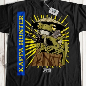 Unisex Kappa Hunter T-Shirt | Japanese Folklore Gifts & Cool Froggy Shirts