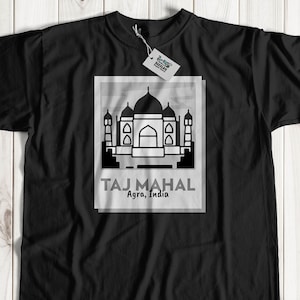 Unisex Taj Mahal T-Shirt | India Shirt | Taj Mahal gift | Indian Nationality Heritage Shirt