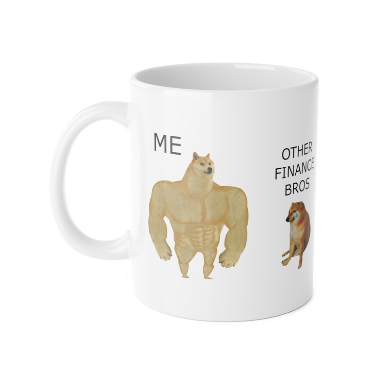 Funny Finance Bro Mug 11oz 330ml Accountant Gifts & Investor Mugs image 5