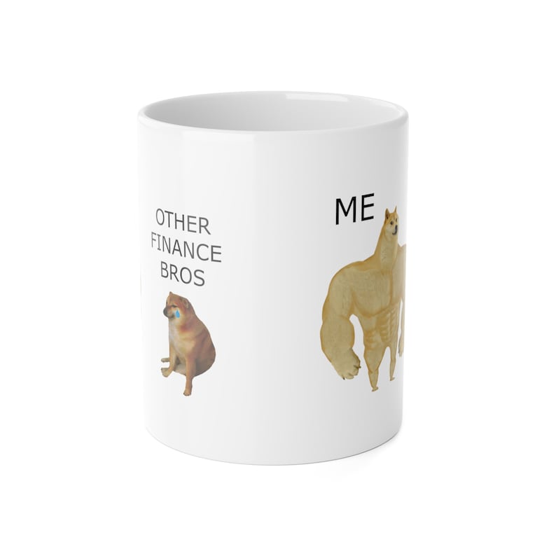 Funny Finance Bro Mug 11oz 330ml Accountant Gifts & Investor Mugs image 4