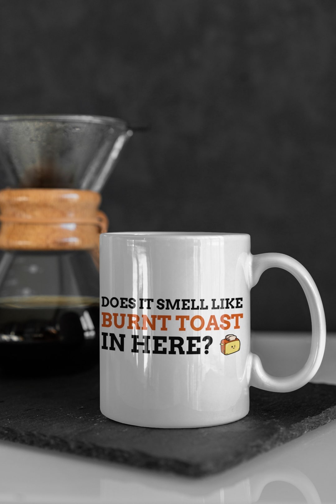 Does It Smell Like Burnt Toast in Here Funny Stroke Mug 11oz Etsy