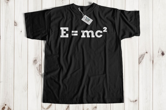 E=mc2 アインシュタインの相対性理論のクールな T シャツ 