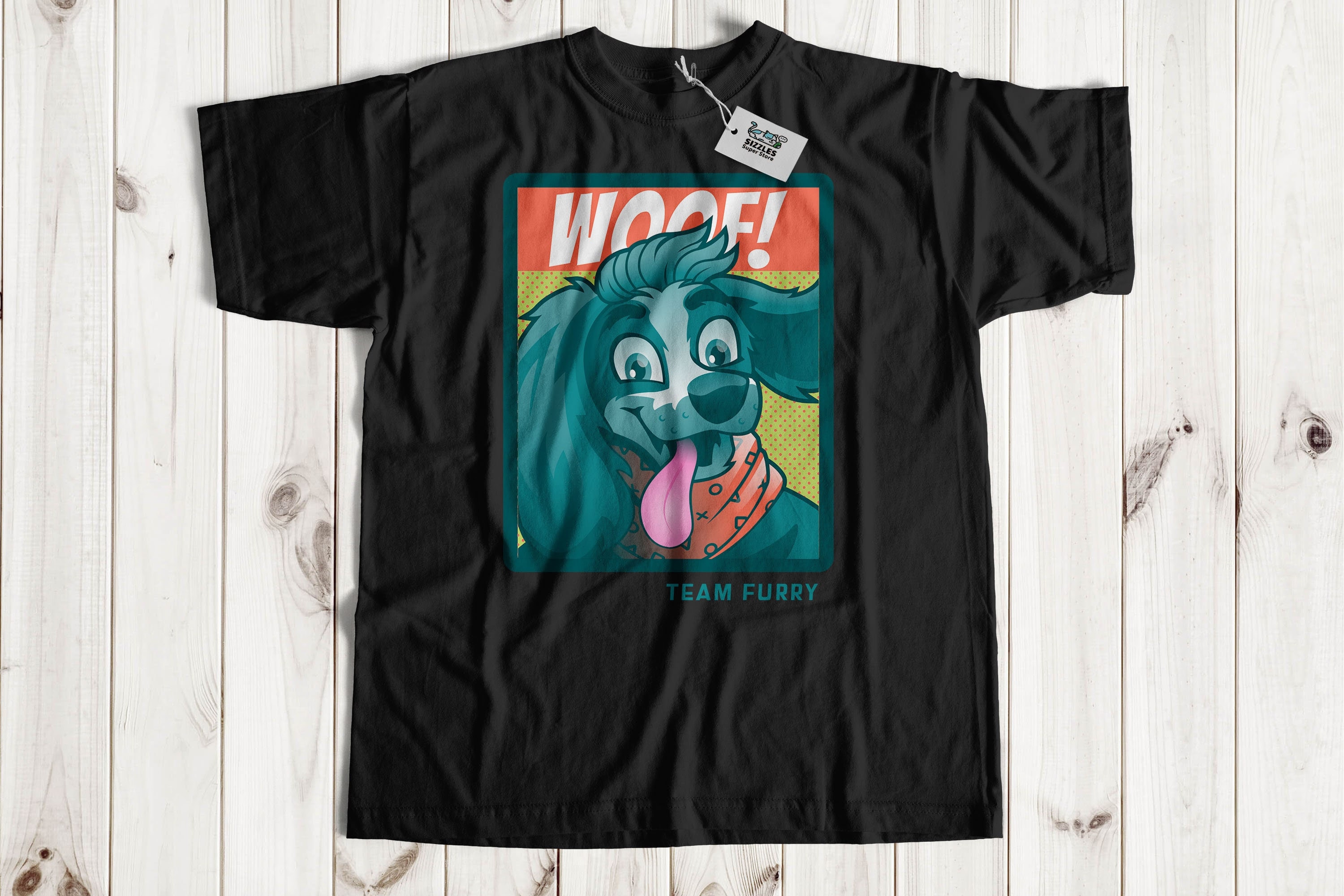 Unisex Woof! Funny Furry T-shirt | Team Furries Gifts - Etsy