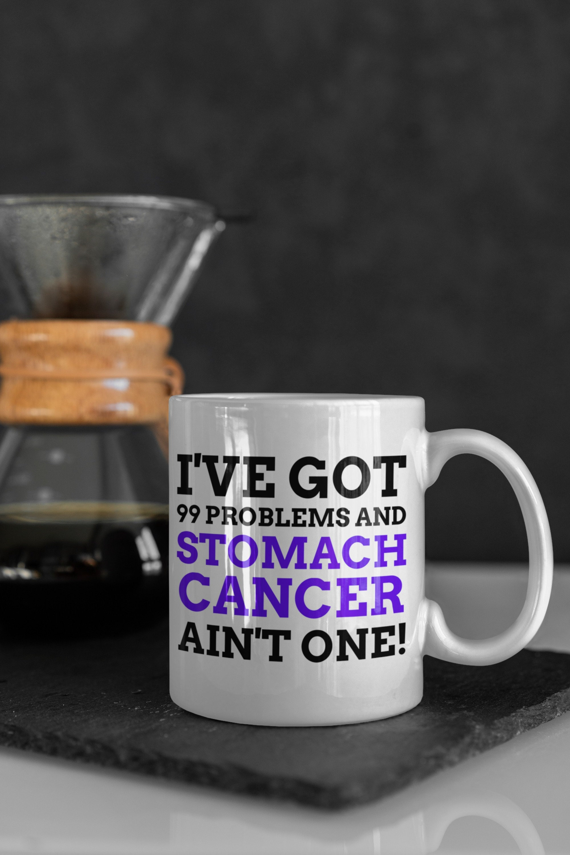 Funny Stomach Cancer Mug 11oz 330ml Gastrectomy Gift Ideas | Cancerous Stomach Surgery GIST