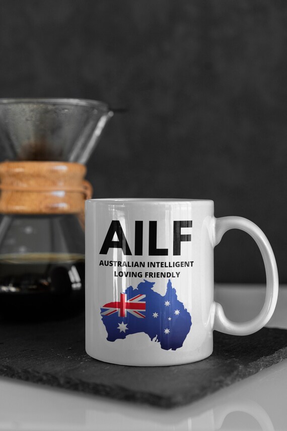 Buy Funny Australian Mug 330ml 11oz | Fun Australia Mugs for Dad Boyfriend  Husband | Australian Wife Mother Girlfriend Co Worker Coffee Mugs Online in  India - Etsy