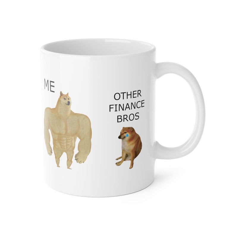 Funny Finance Bro Mug 11oz 330ml Accountant Gifts & Investor Mugs image 7