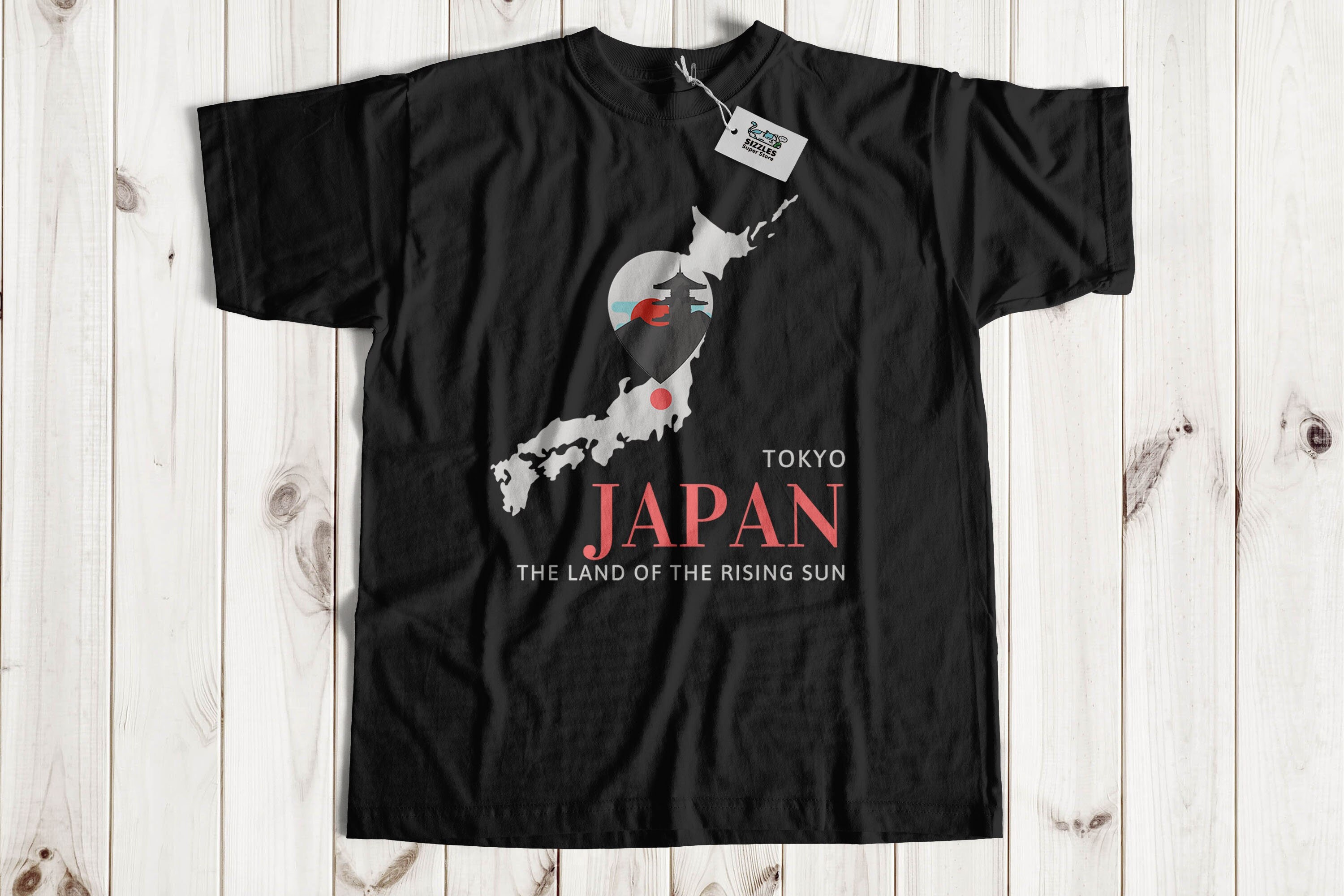 Tokyo Japan Land Of The Rising Sun T-Shirt & Japanese Gifts