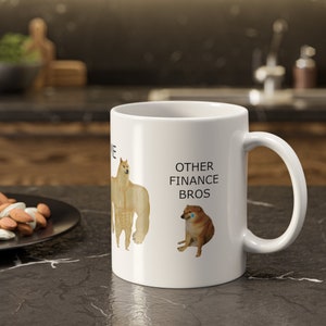 Funny Finance Bro Mug 11oz 330ml Accountant Gifts & Investor Mugs image 8