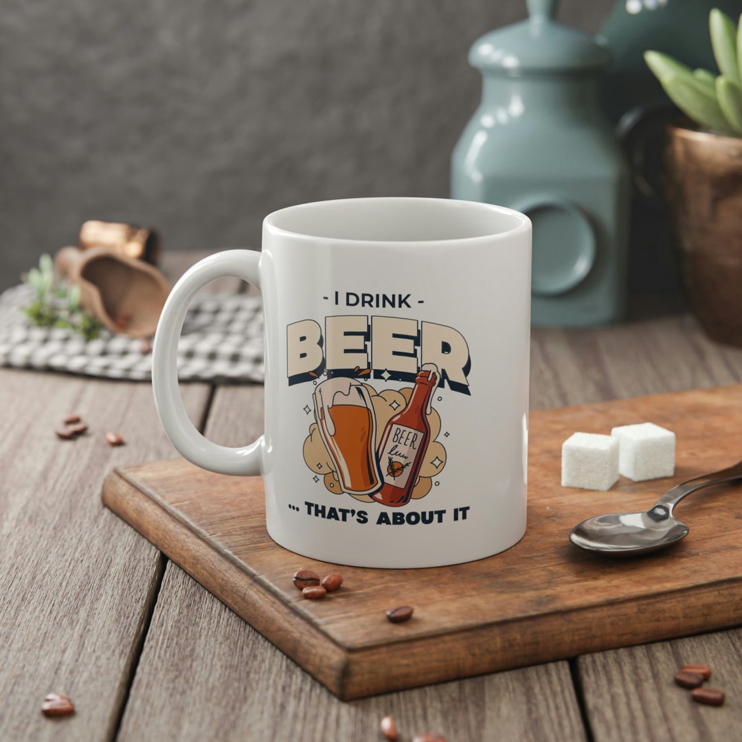 Cool Beer Mug 11oz 330ml Beer Gifts for Brother, Boyfriend, Husband or