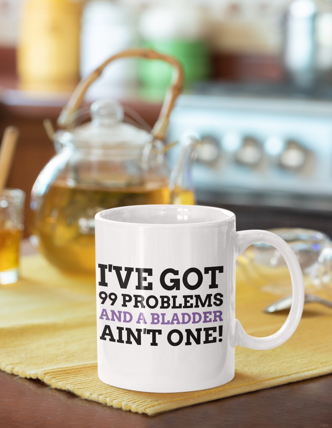 Funny Bladder Mug 11oz 330ml Cystectomy Gift Ideas Bladder Cancer Mug