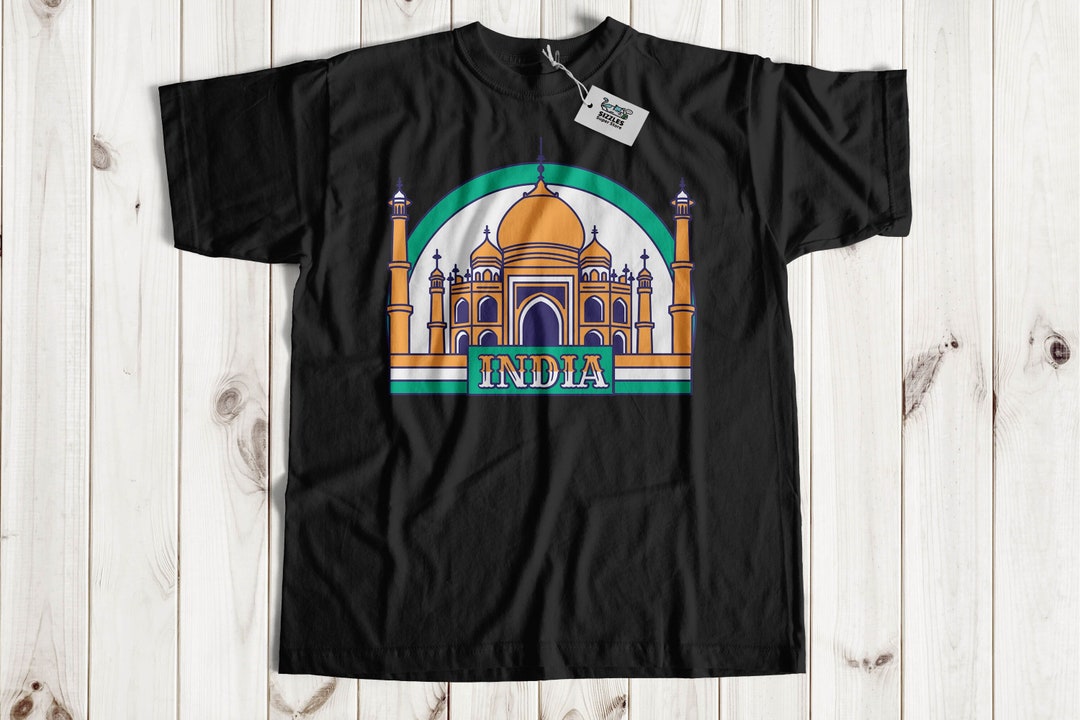 Indian Taj Mahal T-shirt and India Vacation Gifts - Etsy