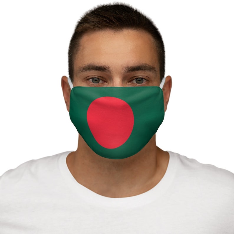 Unisex Bangladeshi Flag Face Mask Breathable & Flexible Flag Etsy UK