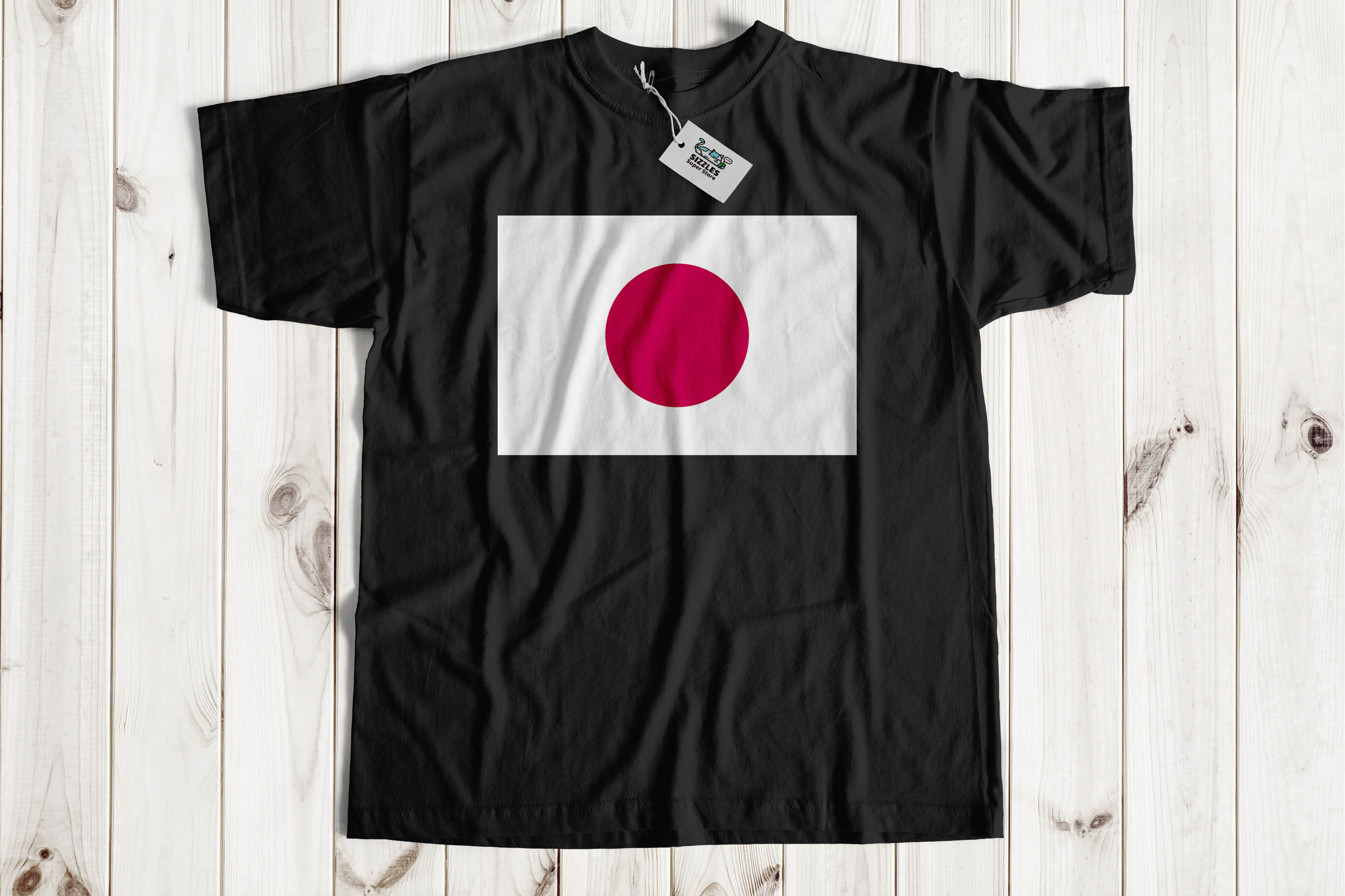 ブラックアイパッチ JAPAN FLAG TEE 日の丸 日本国旗 Tシャツ 黒 ブラックアイパッチ JAPAN FLAG TEE 日の丸 日本国旗 Tシャツ 黒 楽天