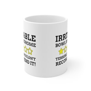 Funny Irritable Bowl Syndrome Mug 11oz 330ml IBS Gift Ideas Bowel Mugs image 8