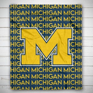 College Logo Blanket | Bed Party Blanket | Graduation Gift