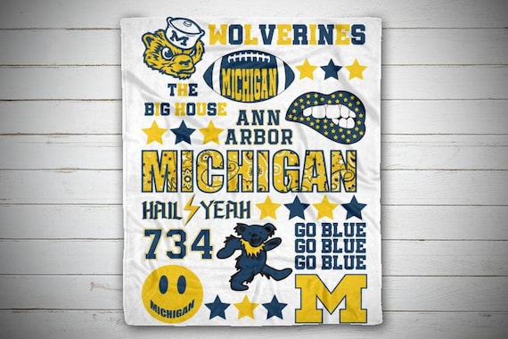 Custom college blankets hotsell