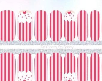 100% Nail Polish Wraps: 14-Piece Nail Strips