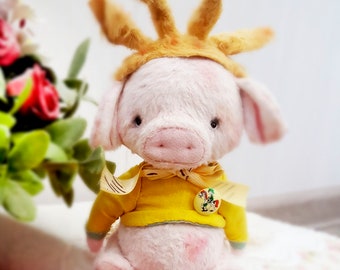 cute pig teddy