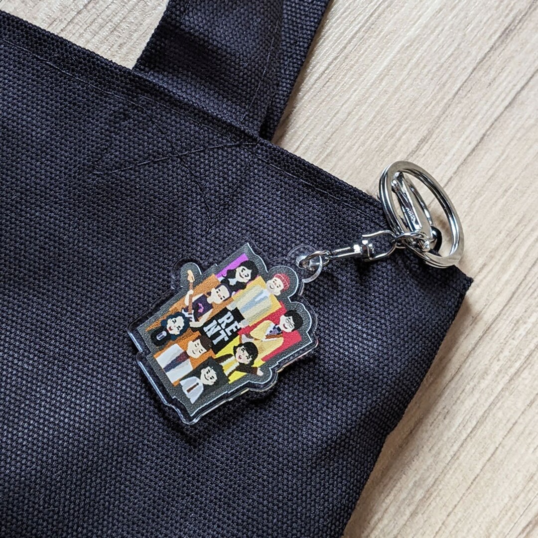 Broadway Musical Theatre RENT Inspired Keyring Keychains Broadway Gift