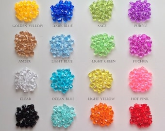 Plastic Gems for Gaming/Life Counters/Tokens/Crystals/Stones/Crafting Supply