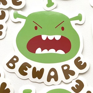 Shrek and Shadow OTP Sticker for Sale by witapepsi