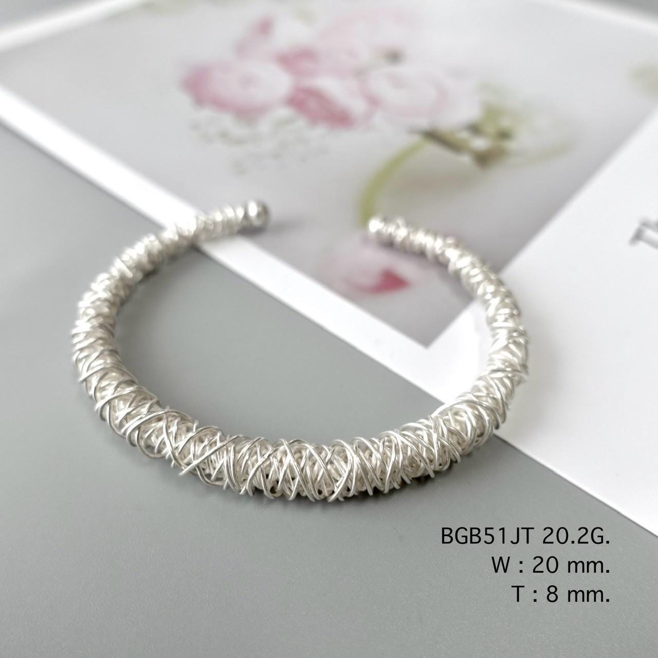 ハンドメイド手芸 カレンシルバー ブレスレット 宝石質AAAハーキマー 