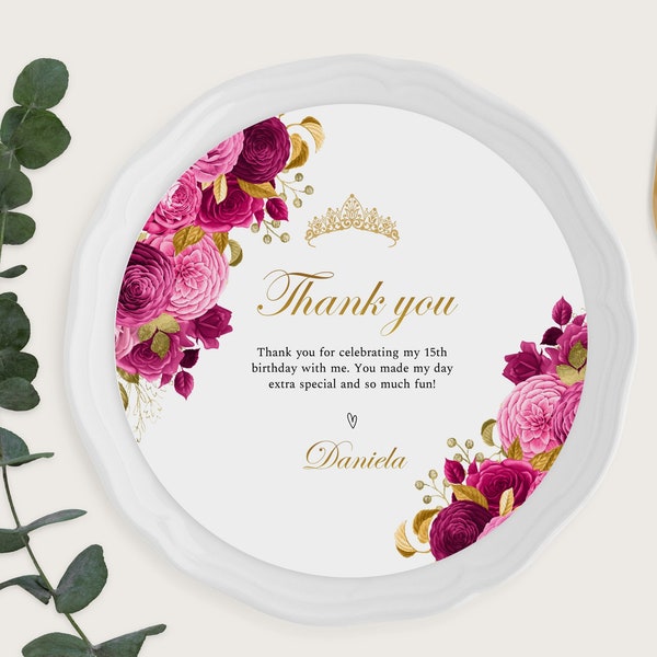 Pink Charger Plate Etsy